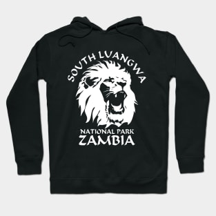 Roaring Lion Face - South Luangwa Hoodie